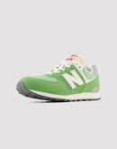New Balance 574 Grade School Boys' "Racing Green/White"