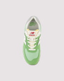 New Balance 574 Grade School Boys' "Racing Green/White"