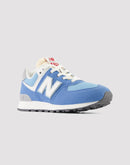 New Balance 574 Preschool Boys' Racing Blue/White