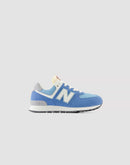 New Balance 574 Preschool Boys' Racing Blue/White