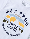BLUE LABEL APPAREL LLC Sucstressful White Tee