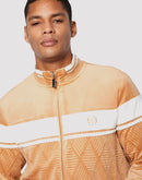 Sergio Tacchini Debossed Damarindo Velour Track Jacket