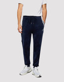 Sergio Tacchini Debossed Damarindo Velour Track Pants