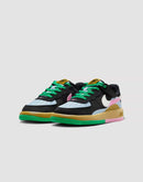 Nike Air Force 1 LV8 EasyOn Preschool Girls' Black/Summit White/Lt Armory Blue
