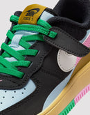 Nike Air Force 1 LV8 EasyOn Preschool Girls' Black/Summit White/Lt Armory Blue