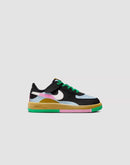 Nike Air Force 1 LV8 EasyOn Preschool Girls' Black/Summit White/Lt Armory Blue
