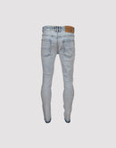 Grindhouse Seamed Ripped Green Jeans