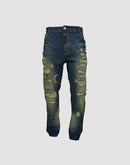 Grindhouse Washed Ripped Slim Fit Jeans