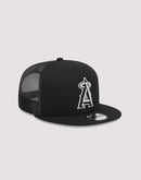 New Era MLB Los Angeles Angels of Anaheim 9FIFTY Evergreen Trucker Snapback