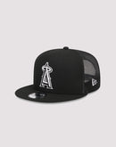 New Era MLB Los Angeles Angels of Anaheim 9FIFTY Evergreen Trucker Snapback