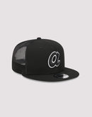 New Era Atlanta Braves 9FIFTY Evergreen Trucker Snapback