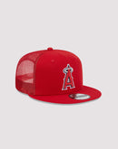 New Era Los Angeles Angels of Anaheim 9FIFTY Evergreen Trucker Snapback