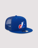 New Era Montreal Expos 9FIFTY Evergreen Trucker Snapback