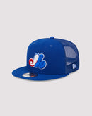 New Era Montreal Expos 9FIFTY Evergreen Trucker Snapback