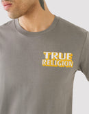 True Religion Flocked Puff Print Tee