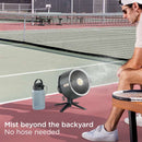 Shark FlexBreeze™ Pro Mist Indoor Outdoor Pedestal & Table Fan With Water Tank (Charcoal)