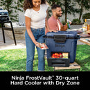 Ninja FrostVault™ 30qt Hard Cooler with Cold Dry Zone, Lakeshore Blue