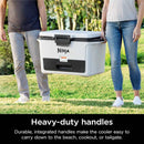 Ninja FrostVault™ 50qt Hard Cooler with Cold Dry Zone, Cloud White