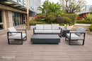 Elementi Home - Tevere 60" Rectangular Concrete Coffee Table FCG03