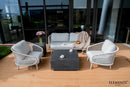 Elementi Home - Colorado 34" Square Concrete Coffee Table FCG05