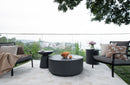 Elementi Home - Rome 34" Round Concrete Coffee Table FCG08