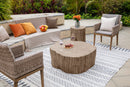 Elementi Home - Daintree 19" Stump Concrete Side Table FEG08