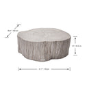 Elementi Home - Daintree 42" Stump Concrete Coffee Table FCG11