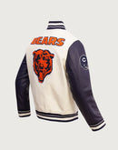 Pro Standard NFL Chicago Bears Retro Classic Rib Wool Varsity Jacket