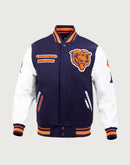 Pro Standard NFL Chicago Bears Retro Classic Rib Wool Varsity Jacket