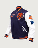 Pro Standard NFL Chicago Bears Retro Classic Rib Wool Varsity Jacket