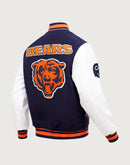 Pro Standard NFL Chicago Bears Retro Classic Rib Wool Varsity Jacket