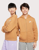Nike Club Fleece Full-Zip Hoodie Grade-School