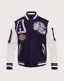 Pro Standard NFL Dallas Cowboys Mashup Rib Wool Varsity Jacket
