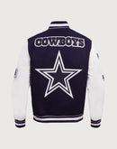 Pro Standard NFL Dallas Cowboys Mashup Rib Wool Varsity Jacket
