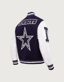 Pro Standard NFL Dallas Cowboys Mashup Rib Wool Varsity Jacket