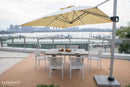 Elementi Home - Santiago Rectangular Dining Table FDG01-SG