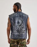 First Row Stay Curious Sleeveless Tee