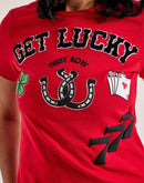 First Row Get Lucky Tee