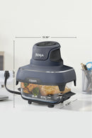 Ninja Crispi® 4-in-1 Portable Glass Air Fryer Cooking System, Cyberspace