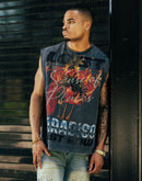 First Row Lost Sleeveless Tee