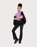 Nike High-Waisted Flared Leggings Grade-School