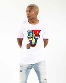Fifth Loop Abstract Tee
