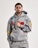 First Row Flying Heart Fleece Hoodie