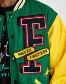 First Row Globe Varsity Jacket