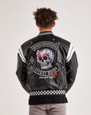 First Row Leather Racing Jacket