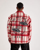 First Row Plaid Woven The Best Never Rest Jacket