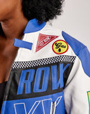 First Row Leather Racing Jacket