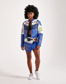 First Row Leather Racing Skirt
