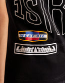 First Row Moto Graphic Tee