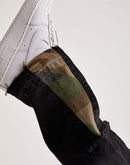 First Row Slim-Straight Cargo Denim Jeans
